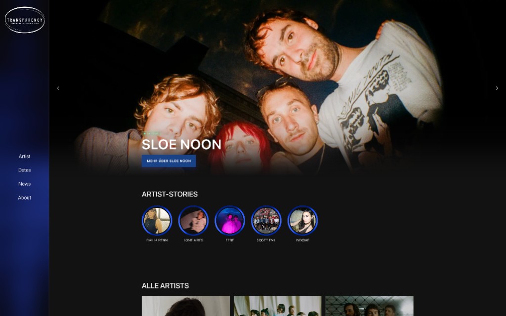 TRANSPARENCY BOOKING